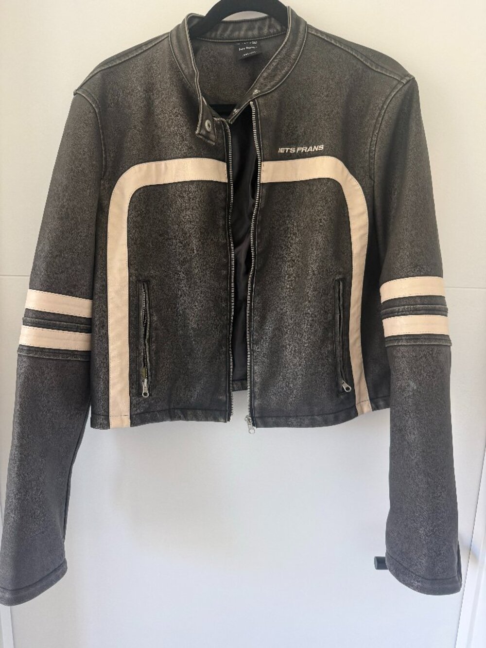 Urban Outfitters Leather Jacket Moto Style Size Extra Large